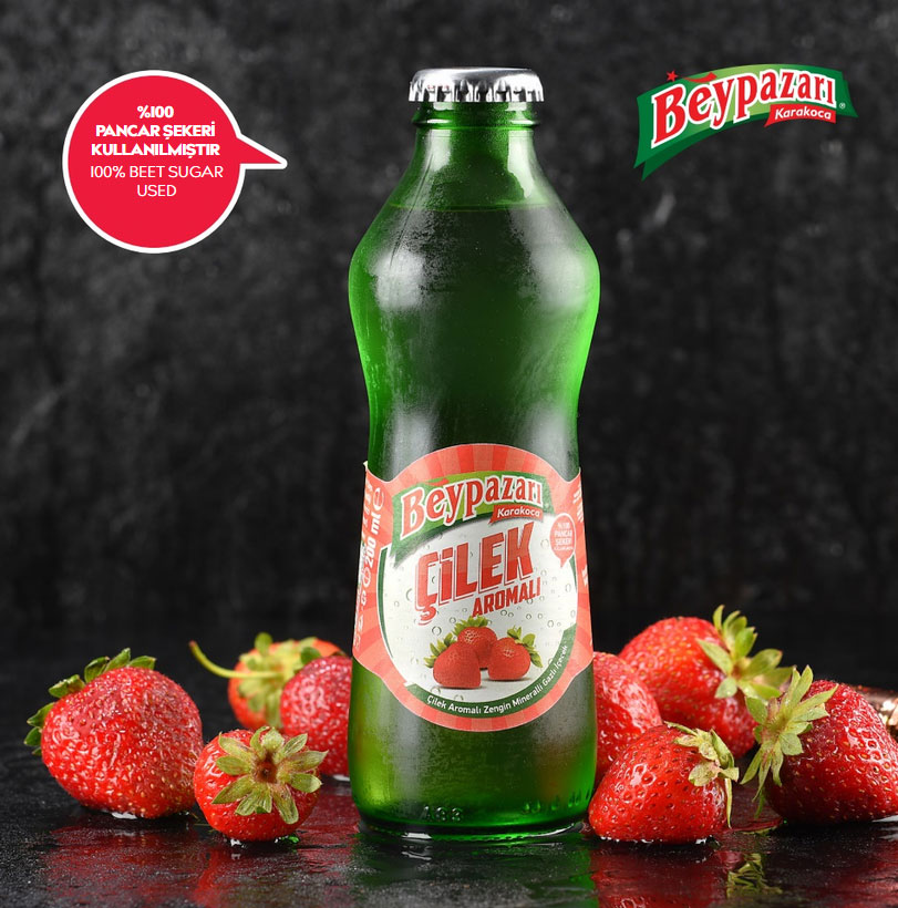 Beypazarı Çilek Aromalı 6 x 200ml